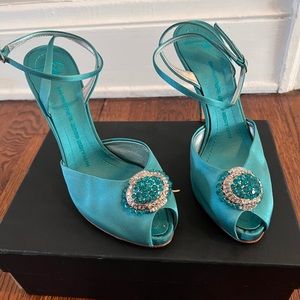 Giuseppe Zanotti Jewel Brooch Heels